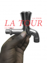 ROBINET PUISAGE 1/4 TOUR TETE TRIANGLE CHROME