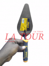 TRUELLE MAÇON 200MM 8" REF.(HBT818) INGCO JAUNE/NOIR
