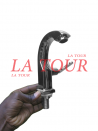 ROBINET LAVABO BEC COURBE 1/4 TOUR OUVERTURE A COTE STEADY DELUX CHROME