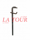 SERRE JOINT METALLIQUE MACON 70CM BORD CARRE IMPORTE GRIS