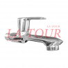 ROBINET LAVABO MURAL SALLEBAIN REF.(N°5) DOLPHIN CHROME