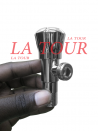 ROBINET EQUERRE DOUCHE TETE DECOREE 1/4 TOUR XULIANG CHROME