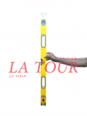 NIVEAU MACON TUBULAIRE 1ML ALUMINIUM REF.(HSLO8100) INGCO JAUNE