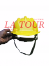 CASQUE DE CHANTIER EN PLASTIQUE ENZOPRO JAUNE