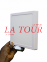 SPOT APPARENT LED 18W CARRE 21x21CM PANEL LIGHT LUMIERE BLANCHE