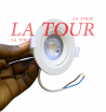 SPOT ENCASTRE LED 05W ROND Ø 9,2CM TULIP LUMIERE DU JOUR JAUNE