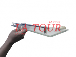 TABLETTE EN VERRE+SUPPORT...