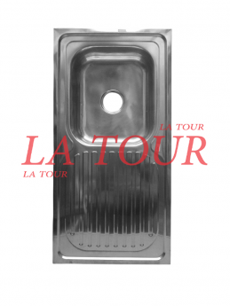 EVIER INOX 1 BAC(s)...