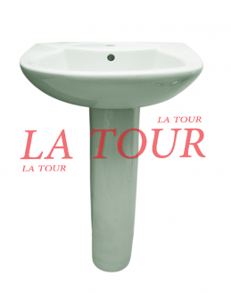LAVABO 52CM CASTLE VERT