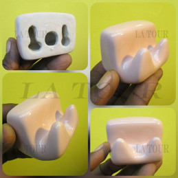 PORTE MANTEAU PORCELAINE...