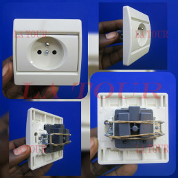 PRISE 2P+T ZENITH MARFIL...