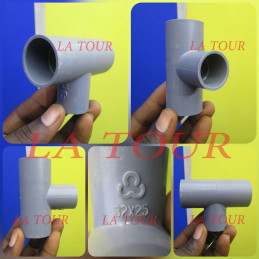 TE REDUCTEUR PVC 32/25