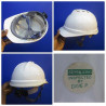 CASQUE DE CHANTIER EN PLASTIQUE  SUPER KING BLANC