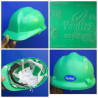 CASQUE DE CHANTIER EN PLASTIQUE  VAULTEX VERT