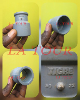 REDUCTEUR PVC Ø 50/32 GRIS