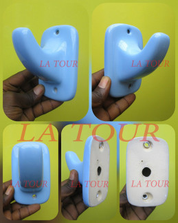 PORTE MANTEAU PORCELAINE A...
