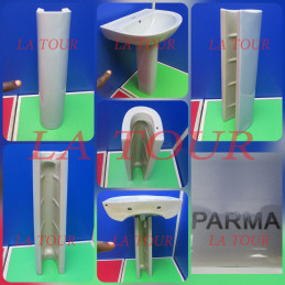 COLONNE LAVABO PARMA GRIS