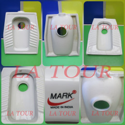 WC TURC (52x43CM) MARK BLANC